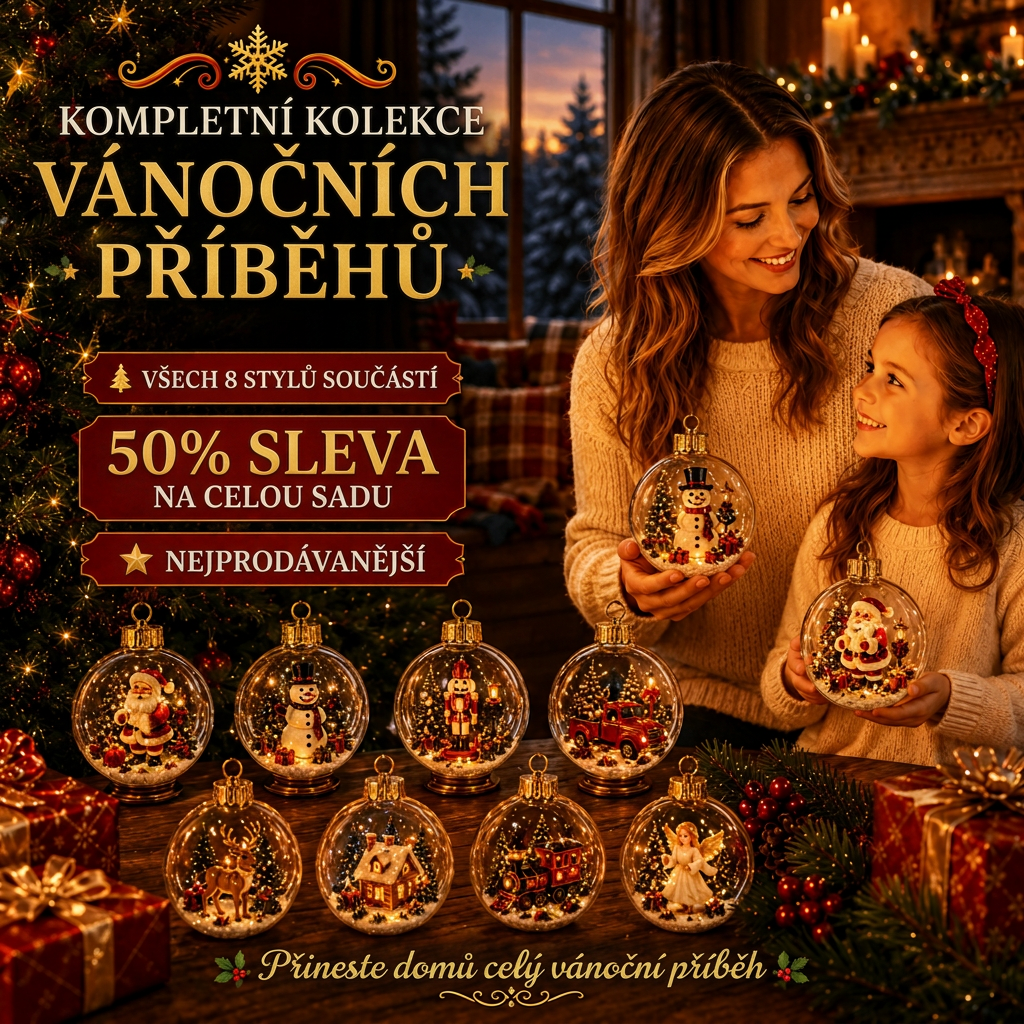 🎄 Ragyogó Karácsonyi Mesedísz🍈 – Világító Miniatűr Ünnepi Jelenet Meleg LED Fénnyel✨