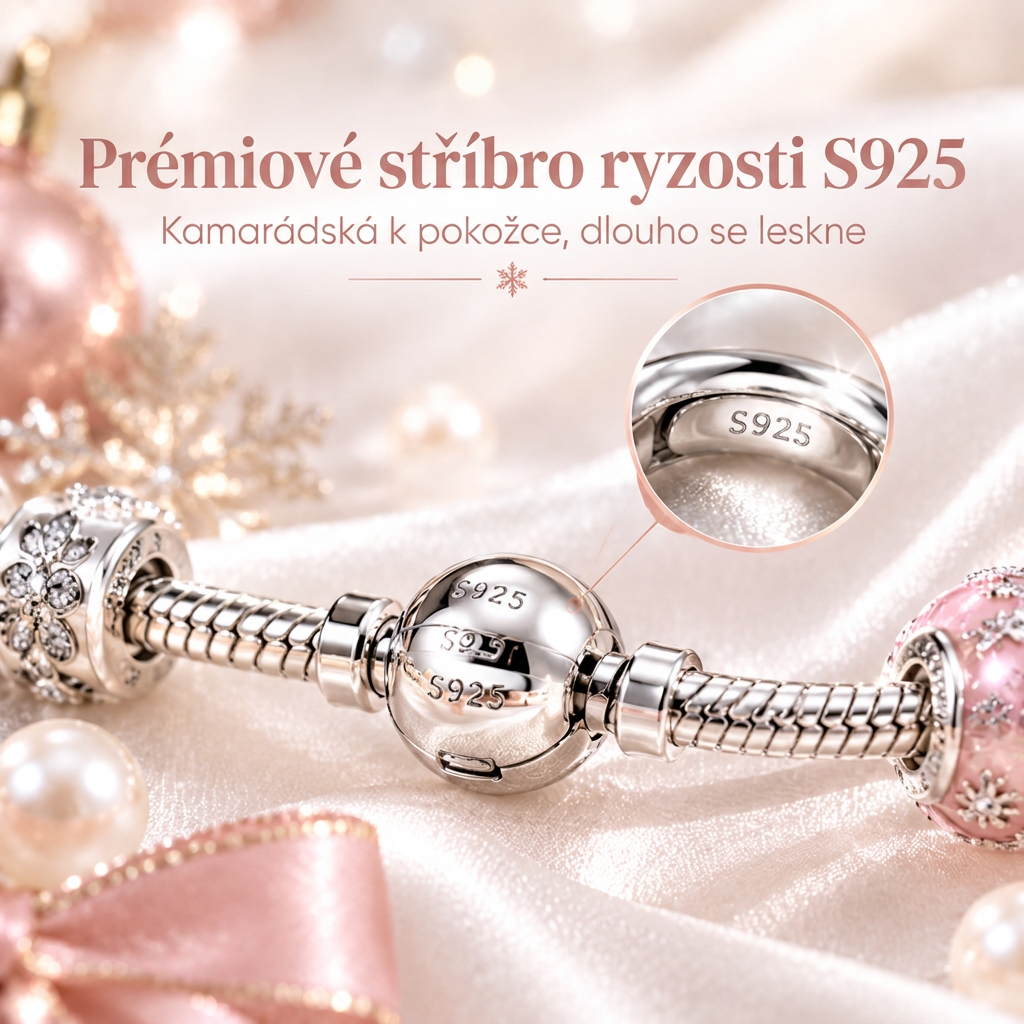 🎄 Vánoční adventní kalendář se šperky pro ženy 2026 🍇– 24 dní plných překvapení: přívěsky, náramek a náhrdelník v dárkové sadě ✨