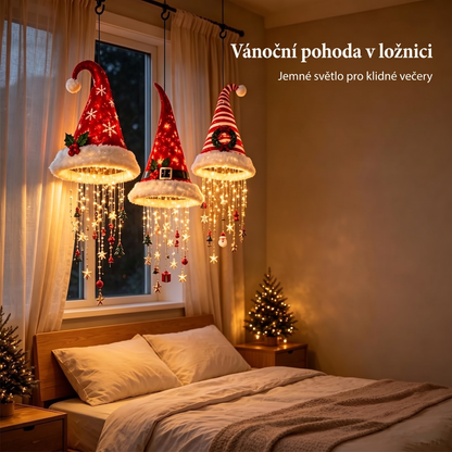 ✨ Kouzelný vánoční lustr🍈 – hřejivá sváteční záře pro váš domov
