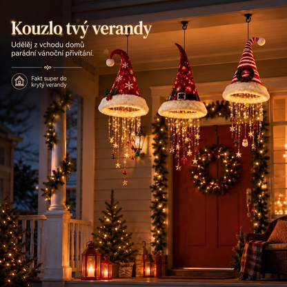✨ Kouzelný vánoční lustr🍈 – hřejivá sváteční záře pro váš domov
