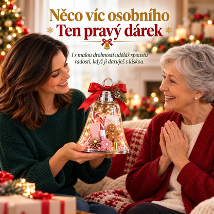 🎁 DIY vánoční dárková krabička se zvonečkem – Proměňte malé dárky v jedno velké překvapení 🎄